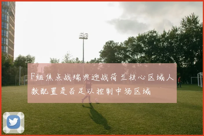 F组焦点战瑞典迎战荷兰核心区域人数配置是否足以控制中场区域